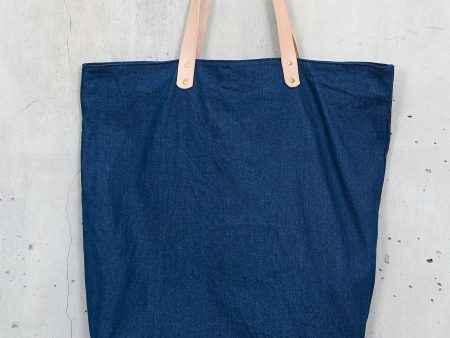 BESAR [ flow ] - bag oversized 100% cotton denim Online