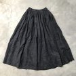 MAWAR [rose] - hand dyed linen skirt Cheap