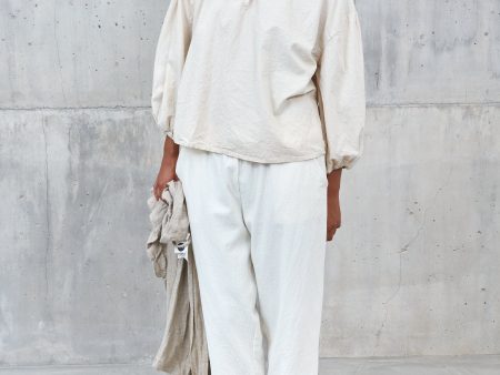 CINTA [flow] - 100% hachiko linen trousers Online