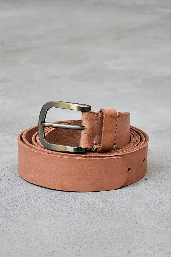 SABUK - double belt 100% cow leather Discount