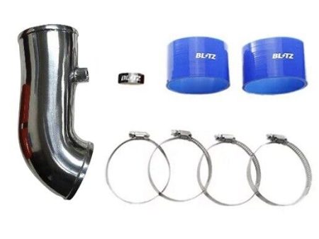 Blitz Aluminum Suction Kit w  Blue Couplers 2022-2024 BRZ   2022-2024 GR86 Online Hot Sale