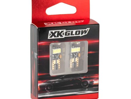 XKGlow LED T10 194 Bulbs Amber 2pc Kit For Sale