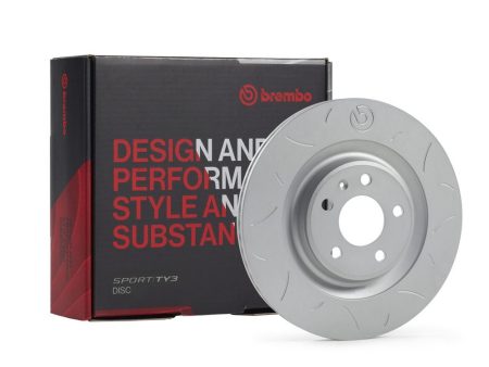 Brembo Sport TY3 Series Slotted Rear Rotor 2005-2007 STI Online