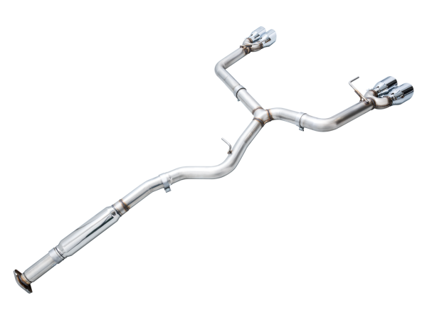 AWE Track Edition Catback Exhaust w  Chrome Silver Tips 2022-2024 WRX Cheap