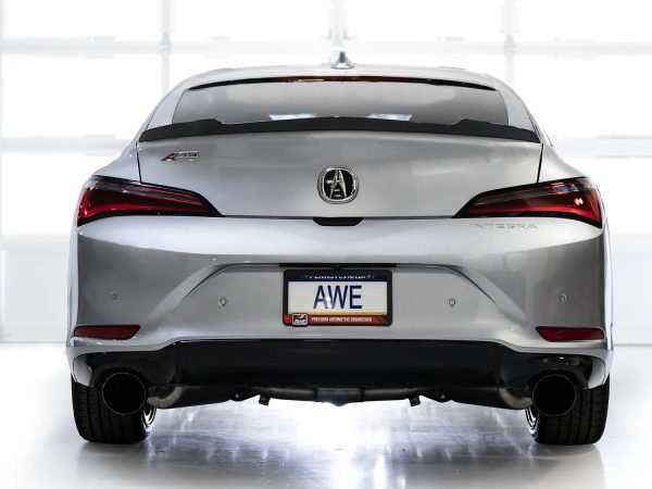 AWE Track Edition Catback Exhaust w  Chrome Silver Tips 2023-2024 Acura Integra   2022–2024 Honda Civic Si Hot on Sale