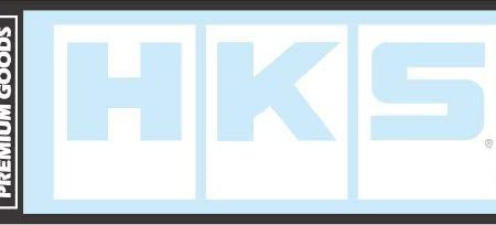 HKS 2024 Series Logo Sticker W220 White Online Sale