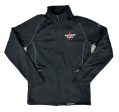 Advan Racing Fleece Zip Up Black Large Hot on Sale