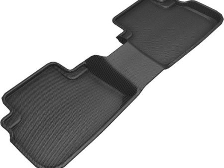 3DMaxpider Rear All-Weather Floor Liner Set Black 2019-2023 Forester For Cheap