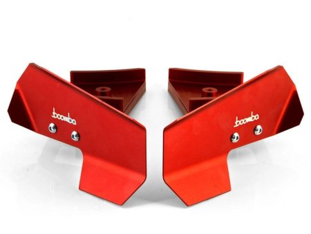 Boomba Brake Deflectors Red 2022-2024 WRX Online now