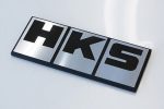 HKS Aluminum Silver Emblem Cheap