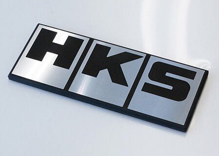 HKS Aluminum Silver Emblem Cheap