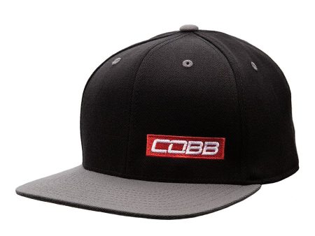 COBB Snapback Hat Black w  Gray Rim Online Sale