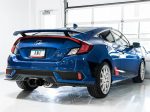 AWE Track Edition Catback Exhaust w  Dual Diamond Black Tips 2017-2020 Honda Civic Si Online