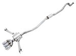 AWE Touring Edition Catback Exhaust w  Triple Chrome Silver Tips 2017-2020 Honda Civic Si Online Sale