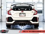 AWE Track Edition Catback Exhaust w  Chrome Silver Tips 2017-2021 Honda Civic Type R (FK8) Online Hot Sale