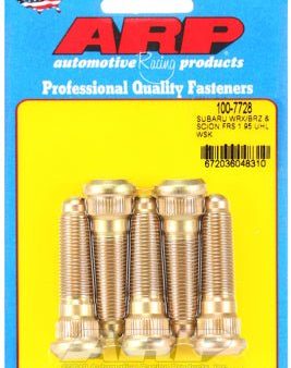 ARP Wheel Stud Kit 1.95 in Length 5 Pack Most Subaru Models Sale