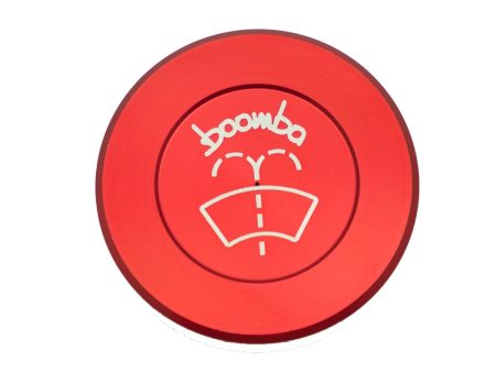 Boomba Racing Aluminum Windshield Washer Reservoir Cap Red Finish 2022-2024 WRX For Discount