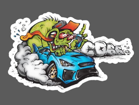 COBB Subiebeast Chrome Sticker Online now