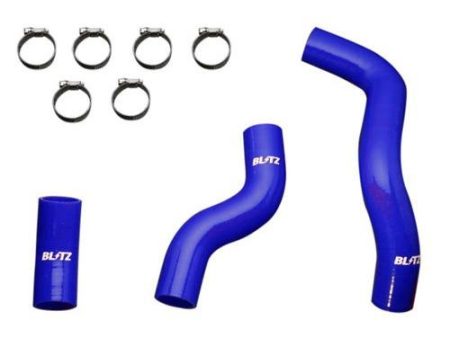 Blitz Racing Radiator Hose Kit Blue 2013-2024 BRZ   2013-2016 FRS   2022-2024 GR86 For Discount