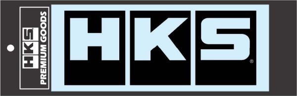 HKS 2024 Series Logo Sticker W220 Black Supply