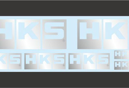 HKS 2024 Series  à la carte  Sticker Pack Mirror For Cheap