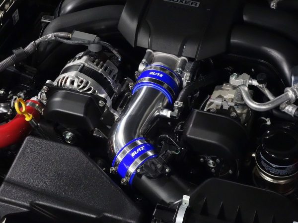 Blitz Aluminum Suction Kit w  Blue Couplers 2022-2024 BRZ   2022-2024 GR86 Online Hot Sale