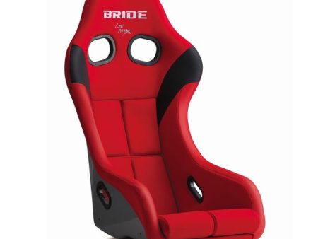 Bride ZETA IV Low Max Seat w  Silver FRP Shell and Red Fabric Online now