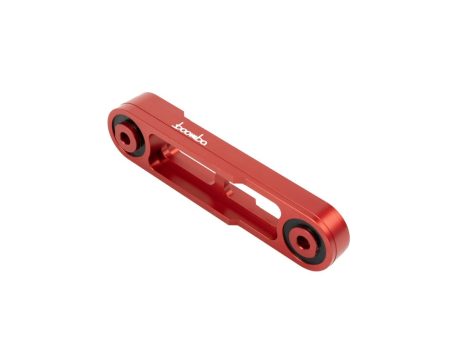 Boomba Pitch Stop Mount Red Finish 2002-2024 WRX   STI   LGT  FXT Supply