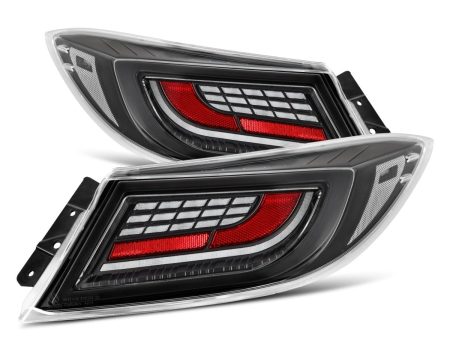 Alpharex LUXX-Series LED Tail Lights Alpha-Black 2022-2024 BRZ   2022-2024 GR86 For Cheap