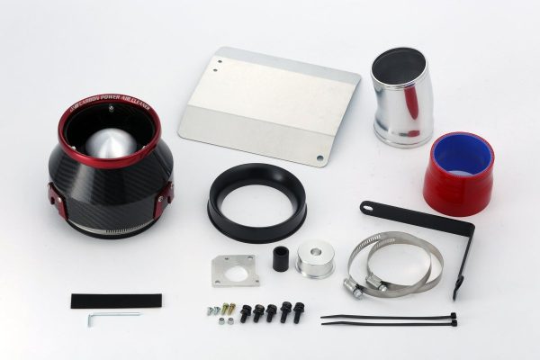 Blitz Carbon Power Air Intake w  Red Accents 2022-2024 BRZ   2022-2024 GR86 Online Hot Sale