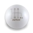 Billetworkz Weighted Shift Knob w  6 Speed WRX Japanese Engraving 2015-2024 WRX Discount