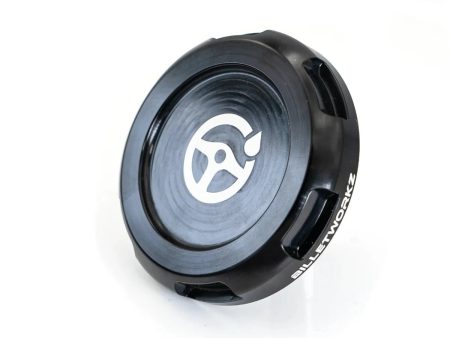 Billetworkz Zero Series Power Steering Reservoir Cap w  Engraving 2002-2007 WRX   2004-2007 STI Sale