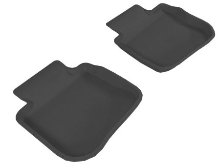 3DMaxpider Rear All-Weather Floor Liner Set Black 2010-2014 Legacy Sale