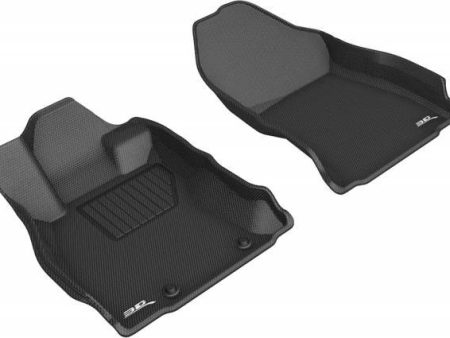 3DMaxpider Front All-Weather Floor Liner Set Black 2019-2023 Forester Cheap