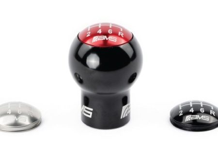 AMS Performance Billet Aluminum Shift Knob w  Interchangeable Cap 6 Speed Models Supply