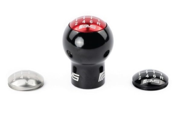 AMS Performance Billet Aluminum Shift Knob w  Interchangeable Cap 6 Speed Models Supply