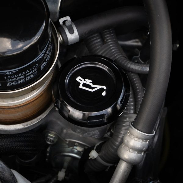 Billetworkz Zero Series Oil Cap w  Engraving Most Subaru Models For Sale