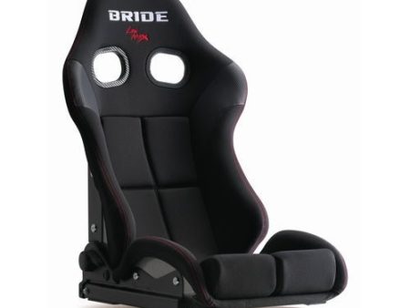 Bride STRADIA III Low Max Reclinable Seat Black Carbon Super Aramid Shell w  Black Fabric and Standard Cushion on Sale