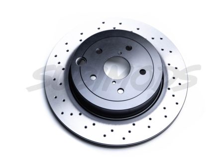 Centric Premium OE Series Drilled Rear Rotor 2018-2021 STI Online Sale