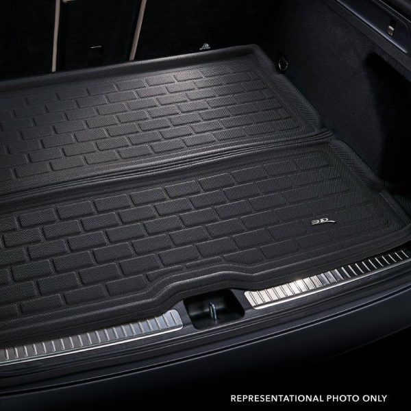 3DMaxpider All-Weather Trunk Cargo Liner Black 2015-2019 Legacy For Cheap