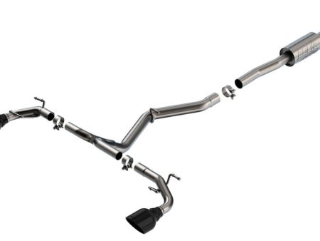 Borla ATAK Catback Exhaust w  Black Tips 2022-2024 BRZ Supply