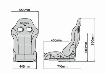 Bride STRADIA III Low Max Reclinable Seat Black Carbon Super Aramid Shell w  Red Fabric and Standard Cushion Online now