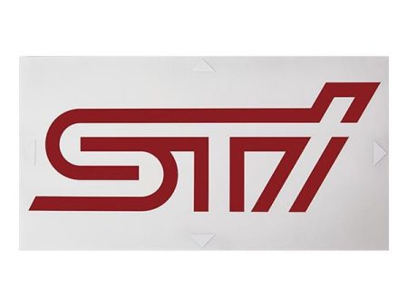 Subaru JDM STI Decal Type D Cherry Red Discount