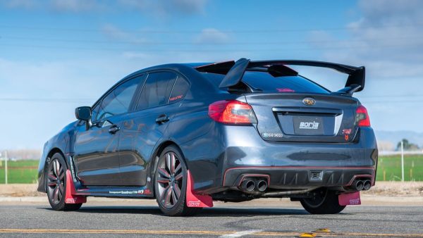 Borla S-Type Cat Back Exhaust w  Ceramic Black Steel Tips 2015-2021 WRX   2015-2021 STI Online now