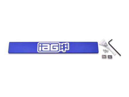 IAG Performance Stealth Mount License Plate Delete Blue 2008-2014 WRX   2008-2014 STI Cheap