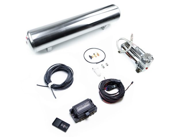 Air Lift Performance 3P Digital Air Management System w  1 4 Air Line 5 Gal 5-Port Polished Aluminum Tank Online