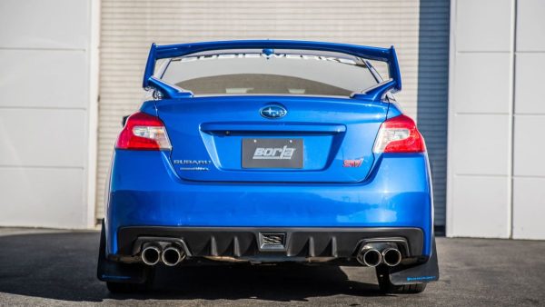 Borla S-Type Cat Back Exhaust w  Stainless Steel Tips 2015-2021 WRX   2015-2021 STI Online now