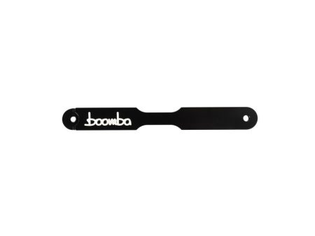 Boomba Racing Aluminum Battery Tie Down Black Finish 2015-2024 WRX For Sale