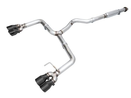 AWE Track Edition Catback Exhaust w  Diamond Black Tips 2022-2024 WRX on Sale