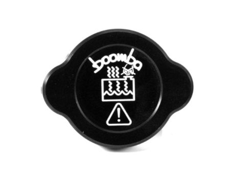 Boomba Racing Aluminum Radiator Cap Cover Black Finish 2002-2024 WRX   2004-2021 STI For Discount